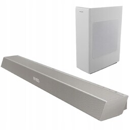 Soundbar Philips TAB8505/10 2.1 Subwoofer Kino Domowe Srebrny