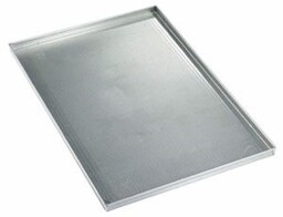 Diamond Talerz z aluminium, 4x bagietki, 600x400xh20 mm