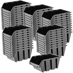 Kuweta warsztatowa Viken 20x12cm, czarna, 50 szt.