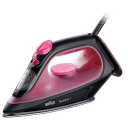 BRAUN Żelazko parowe SI1070PU czarno-różowe