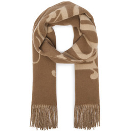 Szalik Tommy Hilfiger AW0AW19123 Beżowy ciemny