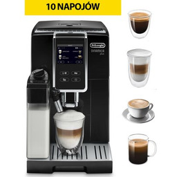DELONGHI Ekspres Dinamica Plus ECAM 370.70.B Zestaw szklanek
