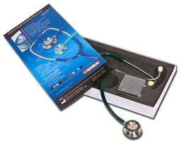 GIMA CLASSIC DUAL HEAD STETHO - Ciemnozielony Stetoskop