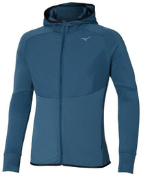 MIZUNO Kurtka do biegania hybrydowa WARMALITE HYBRID Blue
