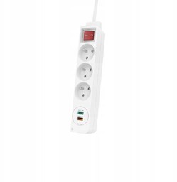 Listwa Zasilająca Hama 3GN, 2xUSB C/a