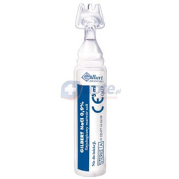 Gilbert 0,9% NaCl (sól fizjologiczna) ampułka 5ml