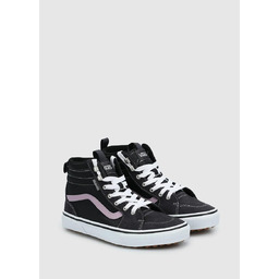 VANS FILMORE CZARNE SPORTOWE TRAMPKI Z FIOLETOWYMI DETALEM
