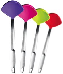 Uniwersalna silikonowa chochla z metalową rączką