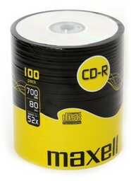 Płyty CD-R 100SZT. 700MB 80MIN MAXELL