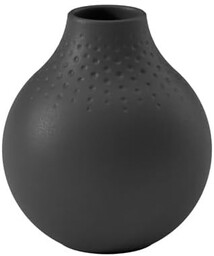 Villeroy & Boch Collier Noir Wazon, Czarny, 0,5