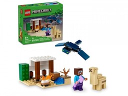 LEGO Minecraft 21251 Pustynna wyprawa Steve a