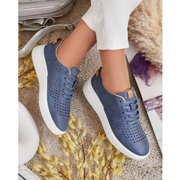 Royalfashion Damskie ażurowe buty sportowe Deromias-41