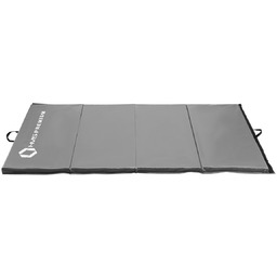 MGS01 Gray Materac Gimnastyczny Składany 2400x1200 MM Hms