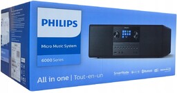 Wieża MiniWieża Radioodtwarzacz Radio Internetowe Philips TAM6805 Dab+