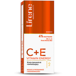 Lirene C+E Vitamin Energy Krem-koncentrat rewitalizujący 50ml