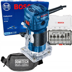 Frezarka Do Krawędzi Bosch Gkf 550 06016A0020 Zestaw