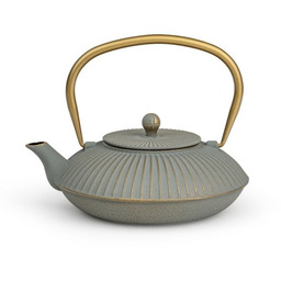 Bredemeijer Dzbanek żeliwny do herbaty Linhai 1,1L szary