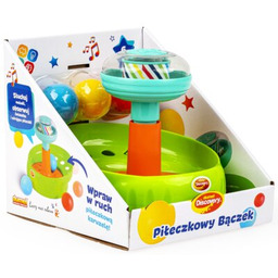 DUMEL Zabawka interaktywna Muzyczna Piłeczkowy bączek DD30812