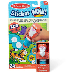 Sticker Wow stempel z naklejkami Tygrys 32014 Melissa