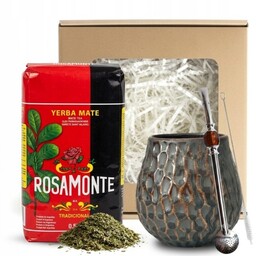 Zestaw Prezentowy Yerba Mate Rosamonte Tradicional + Matero