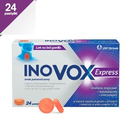 Inovox Express smak pomarańczowy 24 sztuk