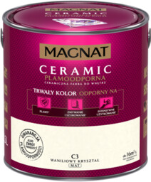 Farba ceramiczna waniliowy kryształ C3 2,5 l Magnat