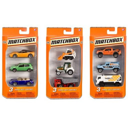Matchbox, zestaw pojazdów