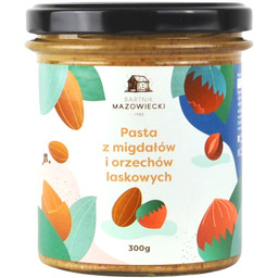 Pasta z orzechów laskowych i migdałów mix /