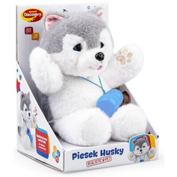 DUMEL Zabawka interaktywna Językowa dla najmłodszych Piesek Husky