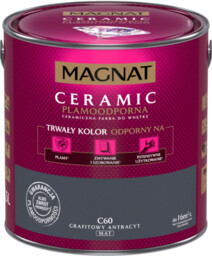 Farba ceramiczna grafitowy antracyt C60 2,5 l Magnat