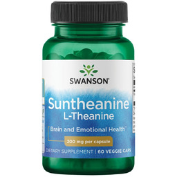 SWANSON Suntheanine L-Teanina 200 mg (60 kaps.)