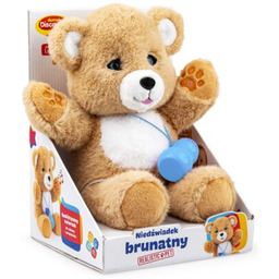 DUMEL Zabawka interaktywna Językowa dla najmłodszych Niedźwiadek Brunatny