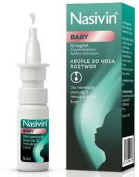 NASIVIN BABY (Soft) 0,01% krople - 5 ml
