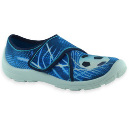 Dziecięce kapcie na rzep do szkoły Befado 974Y312