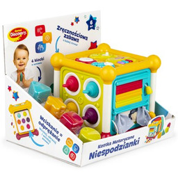 DUMEL Zabawka edukacyjna Muzyczna Kostka motoryczne niespodzianki DD30832