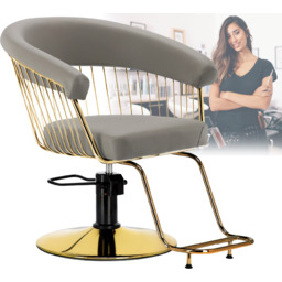 Fotel fryzjerski Zoe hydrauliczny obrotowy do salonu fryzjerskiego