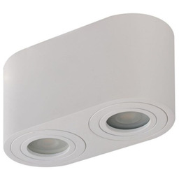 Lampa natynkowa BRANT 2 IP44 Biała - AZzardo