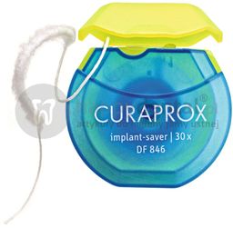 CURAPROX DF 846 Implant-Saver 30szt. - nić dentystyczna