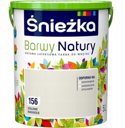 Śnieżka Barwy Natury Farba Do Ścian Stalowe Magnolie