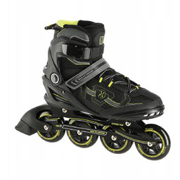 Rolki Nils Extreme rozmiar 40 NA9157 Czarno-żółte
