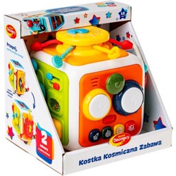 DUMEL Zabawka edukacyjna Muzyczna Kostka kosmiczna zabawa DD30826