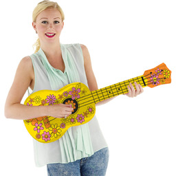 Dekoracja dmuchana Gitara ukulele - 80 cm -