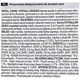 ROYAL CANIN Hypoallergenic 14k