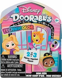 Disney Doorables Mini Peek Technicolor Takeover, kolekcjonerskie figurki,