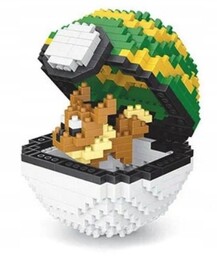 KLOCKI KONSTRUKCYJNE POKEMON NEST BALL POKEBALL BOX EEVEE