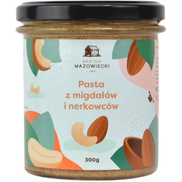 Pasta z migdałów i nerkowców mix / Bartnik