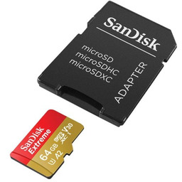 SanDisk microSDXC Extreme 64GB 170/80 MB/s A2 C10