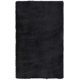 Edinos Czarny pluszowy dywan 80x150 F7-D25