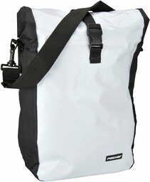 Fischer torba na bagażnik rowerowy, biała, 55 x