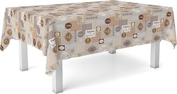 Martina Home Obrus ceratowy brązowy 140 x 140